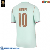 Fotballdrakt Herre Frankrike Kylian Mbappe #10 Bortedrakt VM 2026 Kortermet
